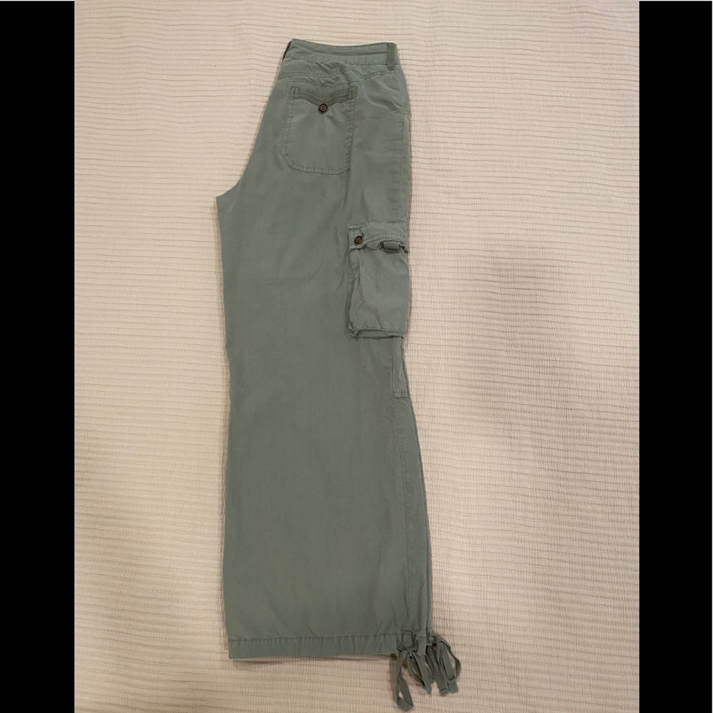 Pilcro wide legged cargo pants